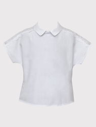 biała bluzka dla dziewczynki